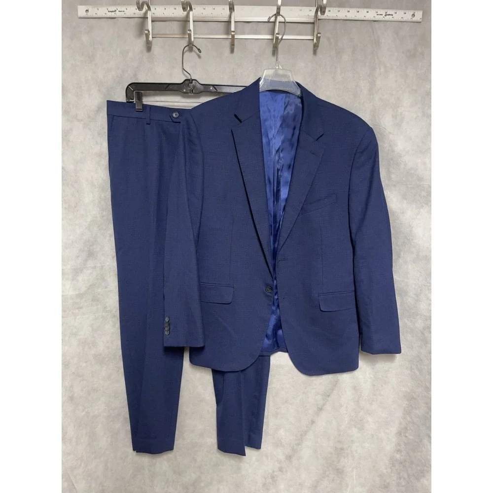 Kenneth Cole Navy Blue Two-Piece Suit